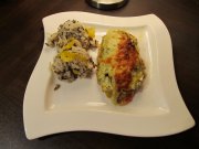 Recept online Zape�en� r��e s treskou a �pen�tem